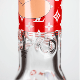 NIBO Distribution Glass Bong 14" Cartoon Glow 9 mm glass bong [PIP835] 14" Cartoon Glow 9 mm glass bong [PIP835]