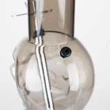 12" Skull Shape Acrylic Water Pipe with Detachable Base
