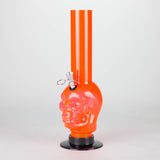 12" Skull Shape Acrylic Water Pipe with Detachable Base