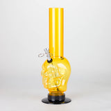 12" Skull Shape Acrylic Water Pipe with Detachable Base