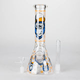 10" Gorilla Designs Glow In The Dark beaker bong In the Box [PIP302]