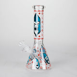 10" Gorilla Designs Glow In The Dark beaker bong In the Box [PIP302]