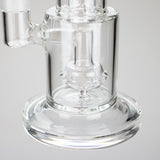 Maq Distributors Glass Bong Tech Tubes | 14" Circ Cannon Clear Glass Bong Tech Tubes | 14" Circ Cannon Clear Glass Bong
