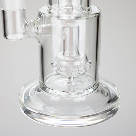 Maq Distributors Glass Bong Tech Tubes | 14" Circ Cannon Clear Glass Bong Tech Tubes | 14" Circ Cannon Clear Glass Bong