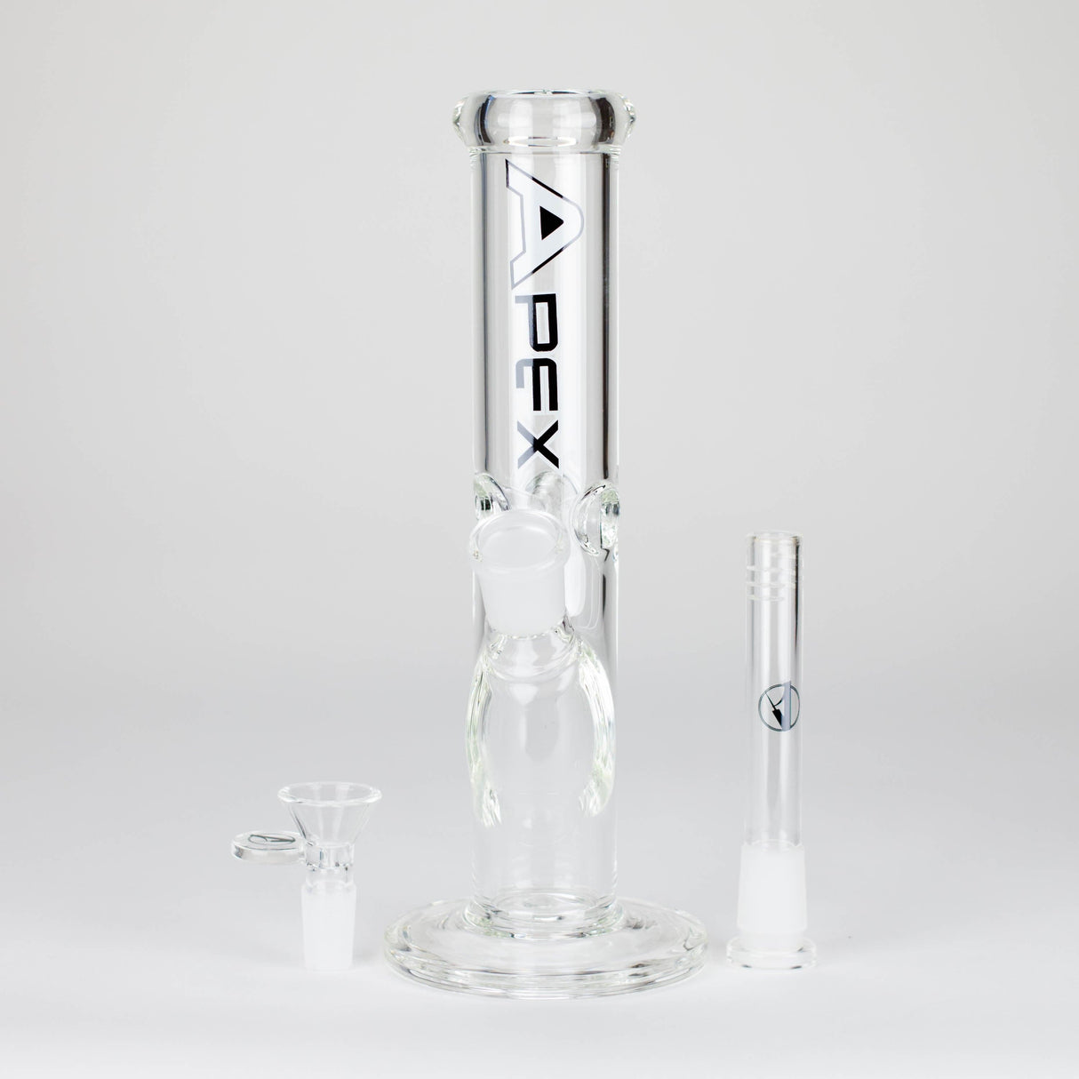 Maq Distributors Glass Bong Apex | 9" Value Straight Glass Bong Apex | 9" Value Straight Glass Bong