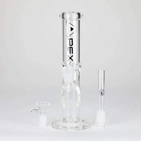 Maq Distributors Glass Bong Apex | 9" Value Straight Glass Bong Apex | 9" Value Straight Glass Bong