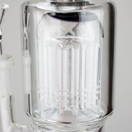 Maq Distributors Glass Bong Karma | Glass Bong 11" Double Tree Bend Karma | Glass Bong 11" Double Tree Bend