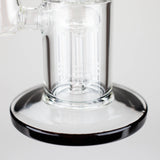 Maq Distributors Glass Bong Karma | Glass Bong 11" Double Tree Bend Karma | Glass Bong 11" Double Tree Bend