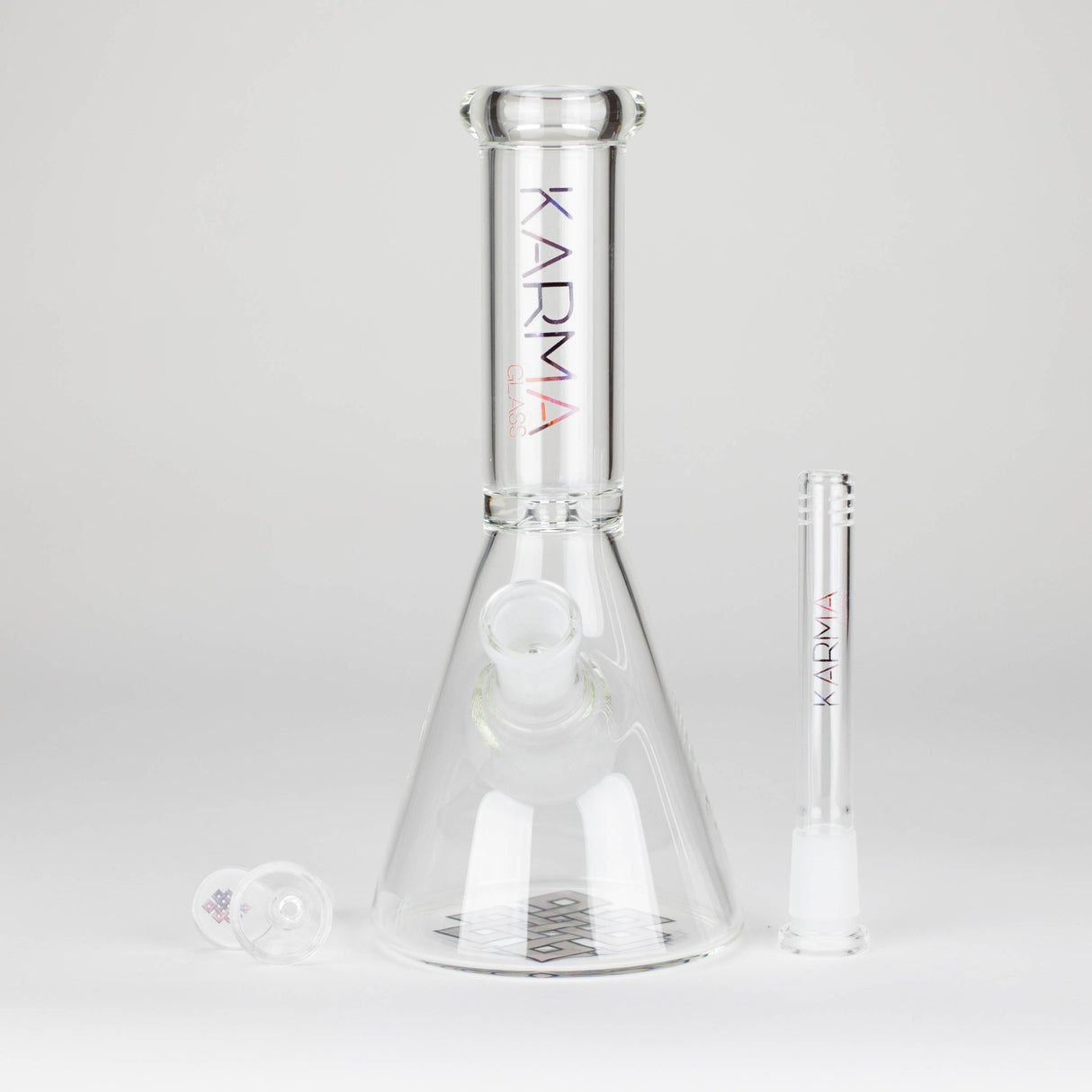 Karma | 9" Skinny Beaker Glass Bong
