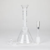 Karma | 7" Sandblasted Beaker Glass Dab Rig