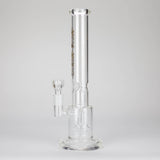 Maq Distributors Glass Bong Tech Tubes | 14" Circ Cannon Clear Glass Bong Tech Tubes | 14" Circ Cannon Clear Glass Bong