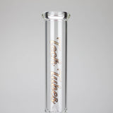 Maq Distributors Glass Bong Tech Tubes | 14" Circ Cannon Clear Glass Bong Tech Tubes | 14" Circ Cannon Clear Glass Bong