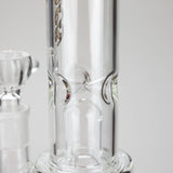 Maq Distributors Glass Bong Tech Tubes | 14" Circ Cannon Clear Glass Bong Tech Tubes | 14" Circ Cannon Clear Glass Bong