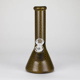 Karma | 9" Beaker Lightning Plated Glass Bong