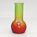 6" Mini Soft Glass Bong in Mixed Colours