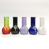 6" Mini Soft Glass Bong in Mixed Colours