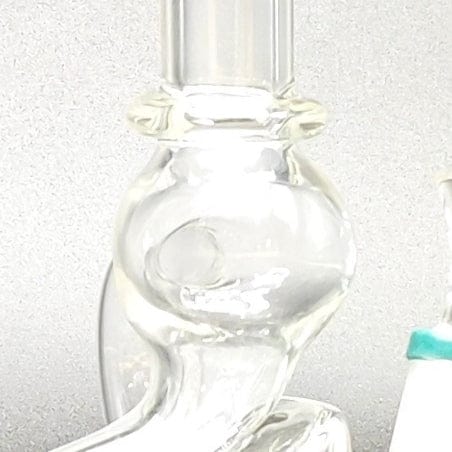 Super Supplys Inc Glass Bong 8" Recycler Water Bong-Assorted Color 8" Recycler Water Bong-Assorted Color