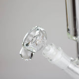 PINNACLE DISTRIBUTORS INC. Glass Bong Pure Glass | 15" Zero-T Freezable 8-Tree Pure Glass | 15" Zero-T Freezable 8-Tree