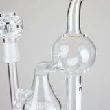 PINNACLE DISTRIBUTORS INC. Glass Rig Pure Glass | 8" Infinity Recycler 2 - Flower and Dab Pure Glass | 8" Infinity Recycler 2 - Flower and Dab