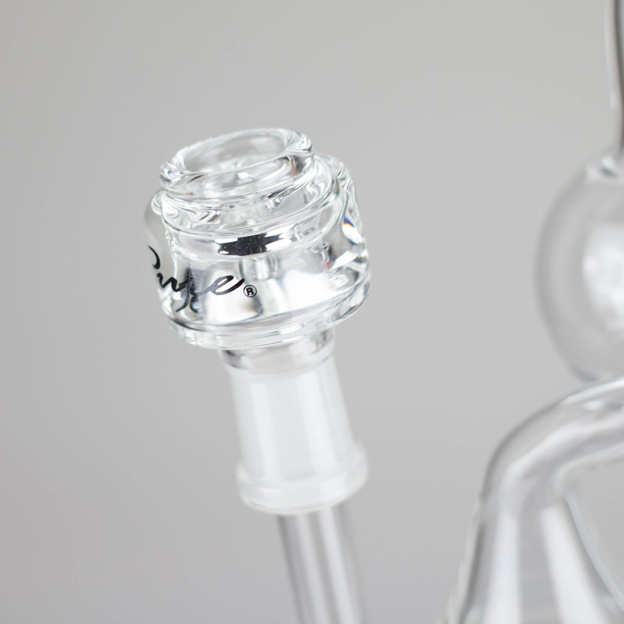 PINNACLE DISTRIBUTORS INC. Glass Rig Pure Glass | 8" Infinity Recycler 2 - Flower and Dab Pure Glass | 8" Infinity Recycler 2 - Flower and Dab