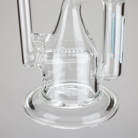 PINNACLE DISTRIBUTORS INC. Glass Rig Pure Glass | 8" Infinity Recycler 2 - Flower and Dab Pure Glass | 8" Infinity Recycler 2 - Flower and Dab