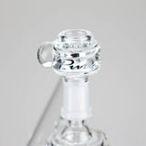 Pure Glass | 7" Mini Torus - Male 14mm