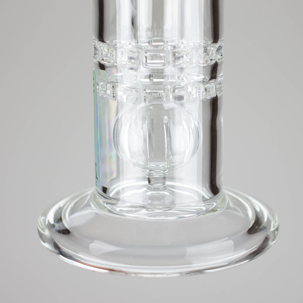 Pure Glass | 7" Mini Torus - Male 14mm