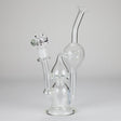 PINNACLE DISTRIBUTORS INC. Glass Rig Pure Glass | 12" Infinity Recycler - Flower and Dab Pure Glass | 12" Infinity Recycler - Flower and Dab
