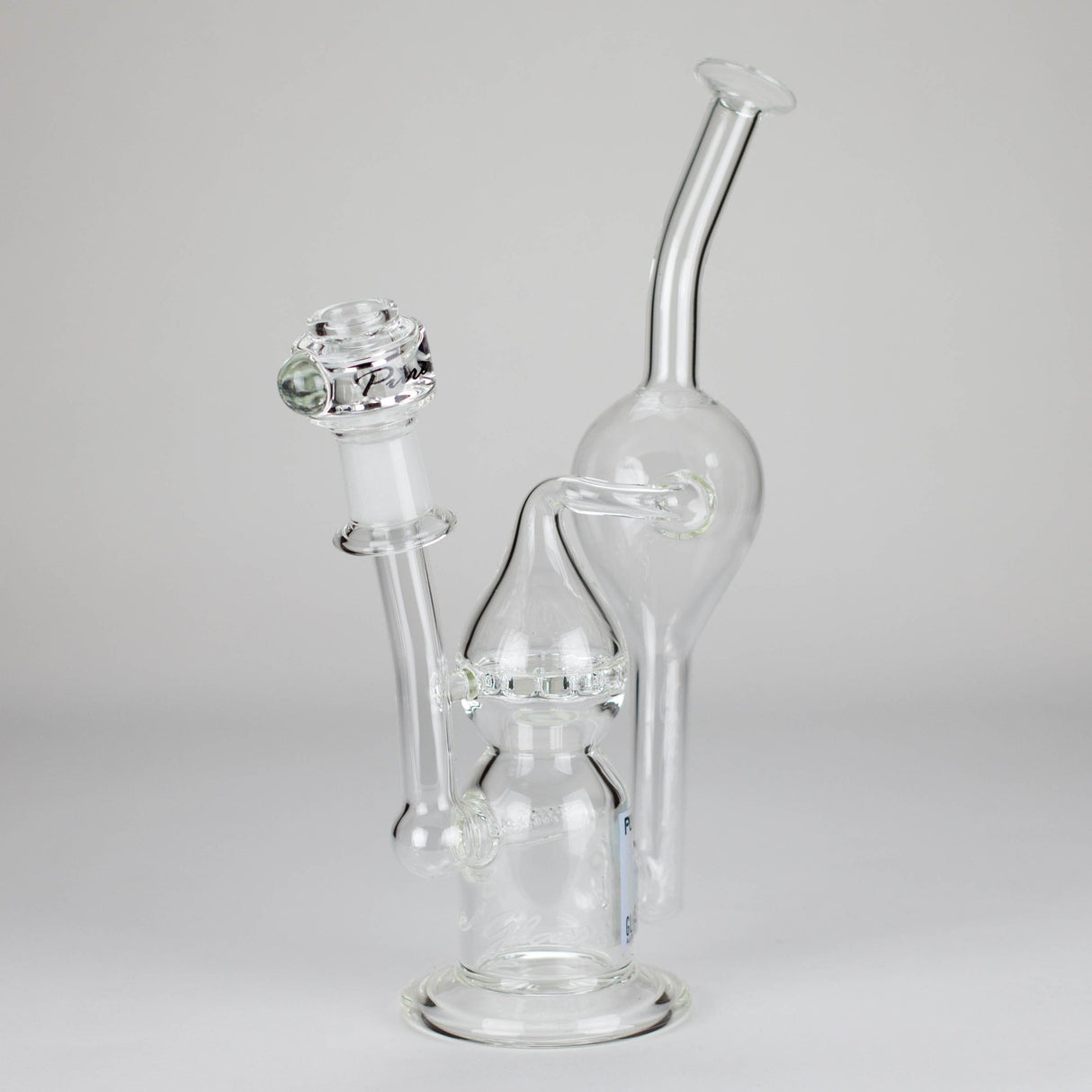 PINNACLE DISTRIBUTORS INC. Glass Rig Pure Glass | 12" Infinity Recycler - Flower and Dab Pure Glass | 12" Infinity Recycler - Flower and Dab
