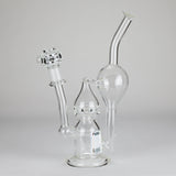 PINNACLE DISTRIBUTORS INC. Glass Rig Pure Glass | 12" Infinity Recycler - Flower and Dab Pure Glass | 12" Infinity Recycler - Flower and Dab