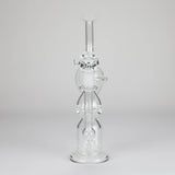 PINNACLE DISTRIBUTORS INC. Glass Rig Pure Glass | 12" Infinity Recycler - Flower and Dab Pure Glass | 12" Infinity Recycler - Flower and Dab