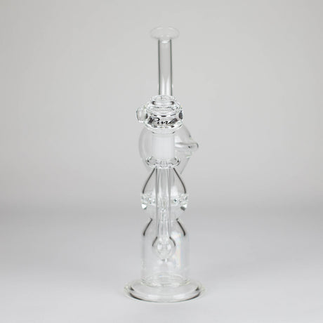 PINNACLE DISTRIBUTORS INC. Glass Rig Pure Glass | 12" Infinity Recycler - Flower and Dab Pure Glass | 12" Infinity Recycler - Flower and Dab