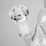 PINNACLE DISTRIBUTORS INC. Glass Rig Pure Glass | 12" Infinity Recycler - Flower and Dab Pure Glass | 12" Infinity Recycler - Flower and Dab