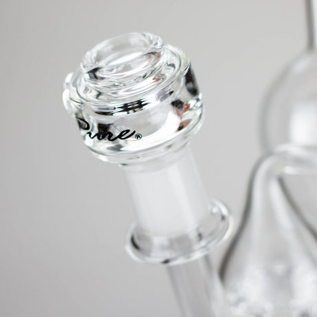 PINNACLE DISTRIBUTORS INC. Glass Rig Pure Glass | 12" Infinity Recycler - Flower and Dab Pure Glass | 12" Infinity Recycler - Flower and Dab