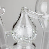 PINNACLE DISTRIBUTORS INC. Glass Rig Pure Glass | 12" Infinity Recycler - Flower and Dab Pure Glass | 12" Infinity Recycler - Flower and Dab