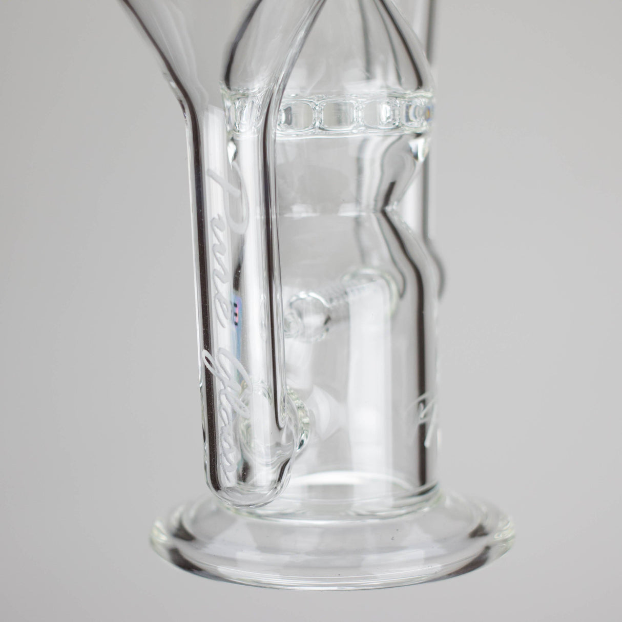PINNACLE DISTRIBUTORS INC. Glass Rig Pure Glass | 12" Infinity Recycler - Flower and Dab Pure Glass | 12" Infinity Recycler - Flower and Dab