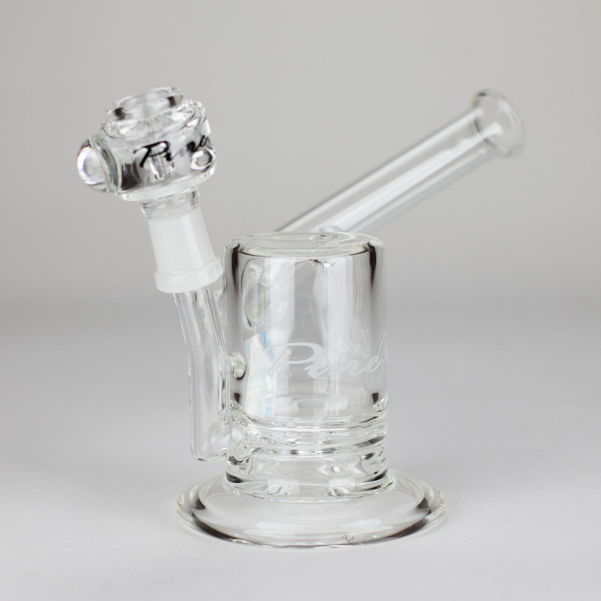 PINNACLE DISTRIBUTORS INC. Glass Rig Pure Glass | 5" Magma Ring Perc - Flower and Dab Pure Glass | 5" Magma Ring Perc - Flower and Dab