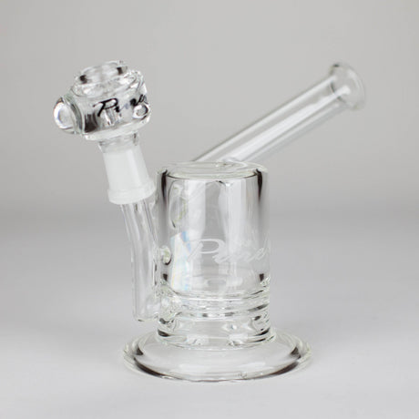 PINNACLE DISTRIBUTORS INC. Glass Rig Pure Glass | 5" Magma Ring Perc - Flower and Dab Pure Glass | 5" Magma Ring Perc - Flower and Dab