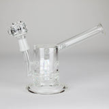 PINNACLE DISTRIBUTORS INC. Glass Rig Pure Glass | 5" Magma Ring Perc - Flower and Dab Pure Glass | 5" Magma Ring Perc - Flower and Dab