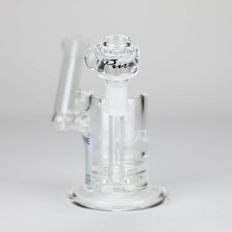 PINNACLE DISTRIBUTORS INC. Glass Rig Pure Glass | 5" Magma Ring Perc - Flower and Dab Pure Glass | 5" Magma Ring Perc - Flower and Dab
