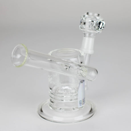 PINNACLE DISTRIBUTORS INC. Glass Rig Pure Glass | 5" Magma Ring Perc - Flower and Dab Pure Glass | 5" Magma Ring Perc - Flower and Dab