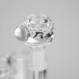 PINNACLE DISTRIBUTORS INC. Glass Rig Pure Glass | 5" Magma Ring Perc - Flower and Dab Pure Glass | 5" Magma Ring Perc - Flower and Dab
