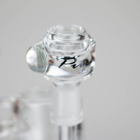 PINNACLE DISTRIBUTORS INC. Glass Rig Pure Glass | 5" Magma Ring Perc - Flower and Dab Pure Glass | 5" Magma Ring Perc - Flower and Dab