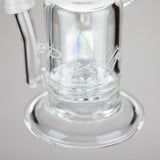 PINNACLE DISTRIBUTORS INC. Glass Rig Pure Glass | 5" Magma Ring Perc - Flower and Dab Pure Glass | 5" Magma Ring Perc - Flower and Dab
