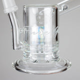 PINNACLE DISTRIBUTORS INC. Glass Rig Pure Glass | 5" Magma Ring Perc - Flower and Dab Pure Glass | 5" Magma Ring Perc - Flower and Dab
