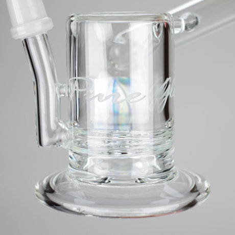 PINNACLE DISTRIBUTORS INC. Glass Rig Pure Glass | 5" Magma Ring Perc - Flower and Dab Pure Glass | 5" Magma Ring Perc - Flower and Dab