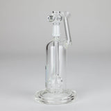 Pure Glass 6.5" Arrow Perc Flower & Dab Bubbler