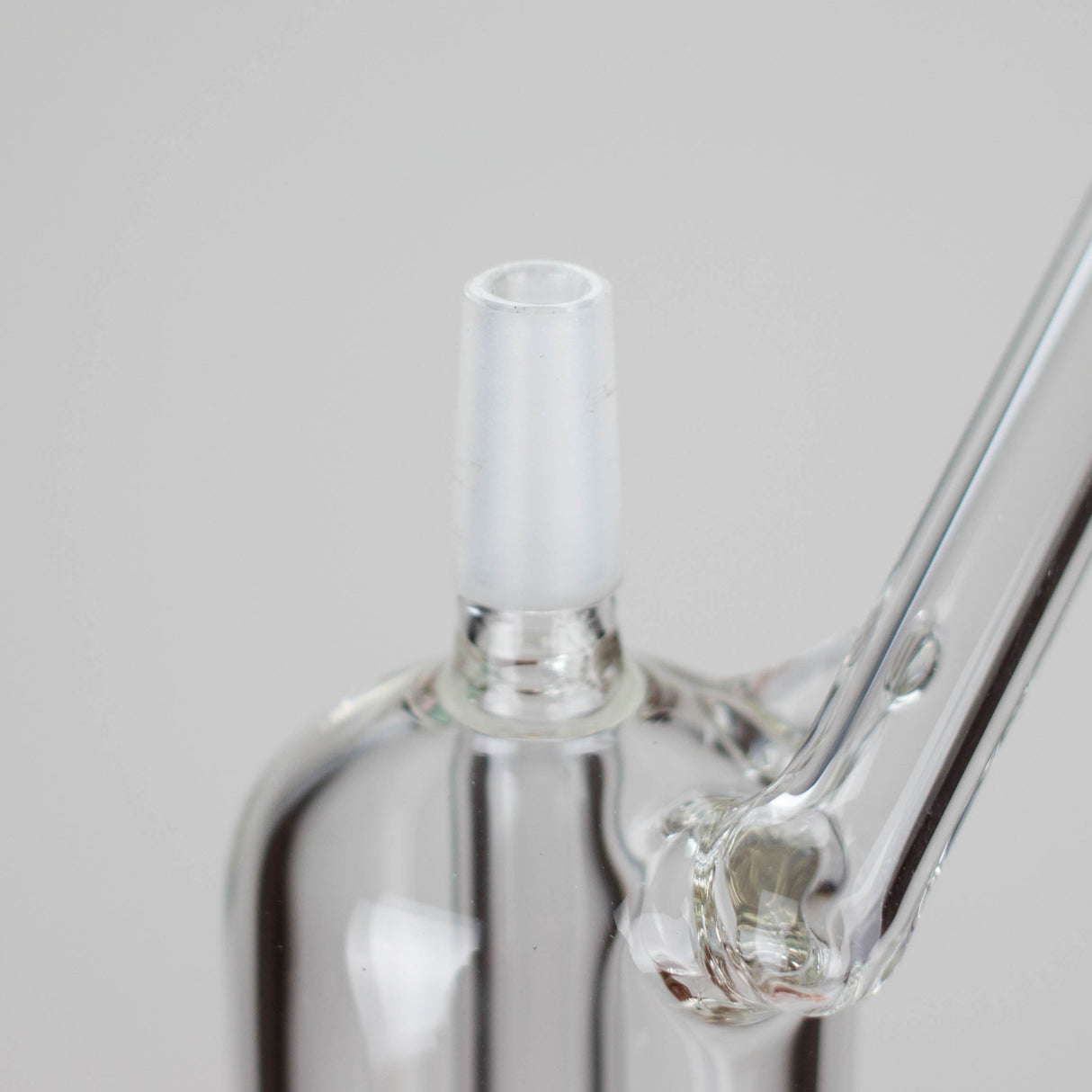 Pure Glass 6.5" Arrow Perc Flower & Dab Bubbler