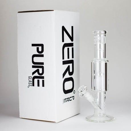 PINNACLE DISTRIBUTORS INC. Glass Bong Pure Glass | 15" Zero-T Freezable 8-Tree Pure Glass | 15" Zero-T Freezable 8-Tree