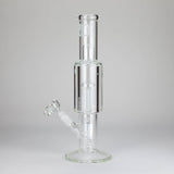 PINNACLE DISTRIBUTORS INC. Glass Bong Pure Glass | 15" Zero-T Freezable 8-Tree Pure Glass | 15" Zero-T Freezable 8-Tree